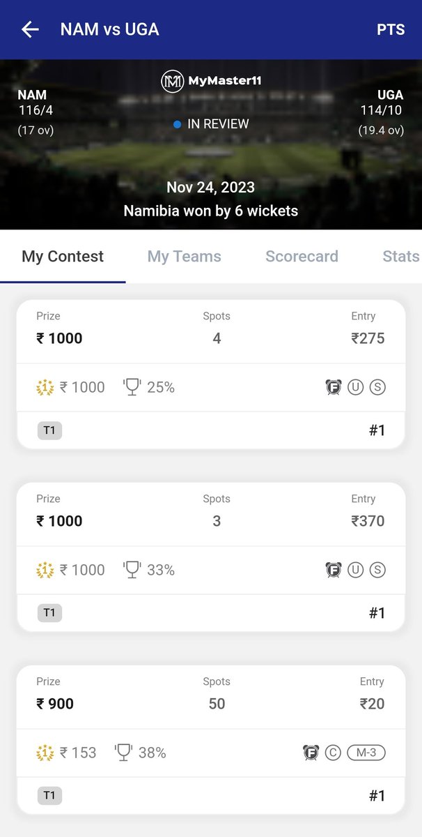 Fantasy Cricket Pro 🏏 (Viren Hemrajani) tweet media