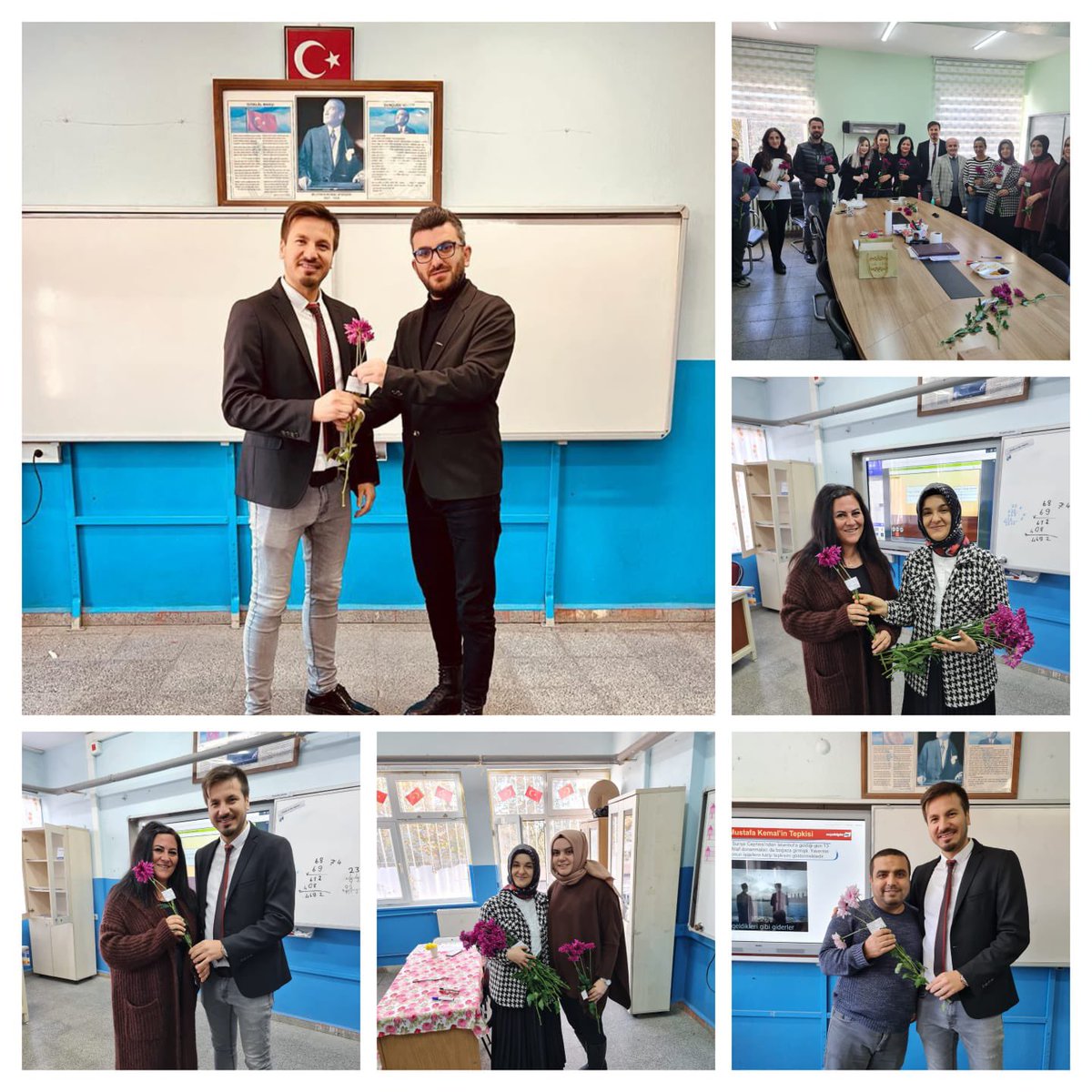 klavuzlusnk's tweet photo. "Gelecek gençlerin, gençler ise öğretmenlerin eseridir." M.Kemal Atatürk
Tüm öğretmenlerimizin gününü kutlarız.❤️💐🙏@samsunmem @TC_Asarcik @asarcikmem @MustafaZDL4 https://t.co/aLwzfpyBXV