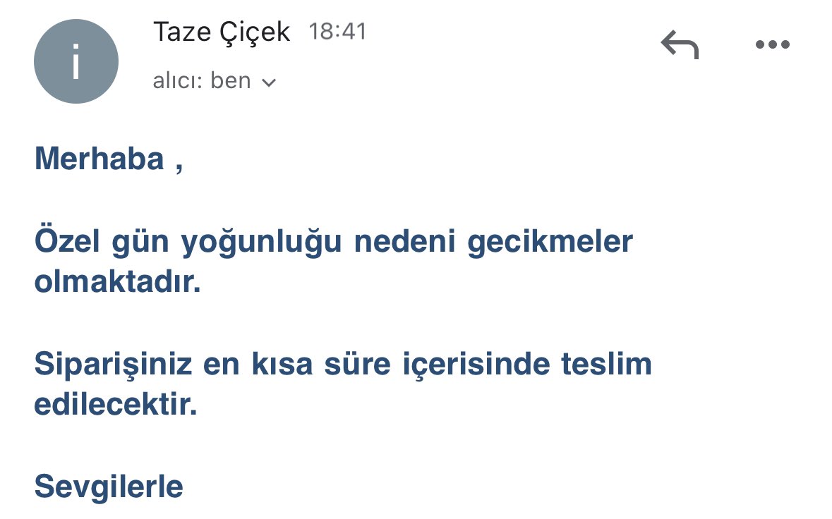 klksathena's tweet photo. Gelen cevaba bakın @Tazecicek ürün teslim edildi gözüküyor teslim edeceğiz şeklinde cevap alıyorum. Ne kadar işini beceremeyen bir şirketsiniz. Bu cevabı verebilecek kadar saygısızsınız. Herkes bildiğinden şaşmasın bu gibi şirketlerin paravlarına inanmayın #tazeçiçekşikayet https://t.co/cKhRUGcL7W