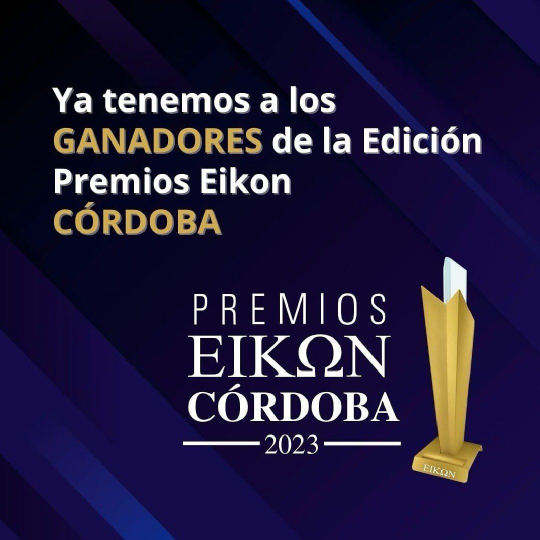 ¡Somos ganadores de los premios Eikon Córdoba 2023!

Estamos felices de recibir el premio en "Comunicación de gestión de Gobierno Provincial" a la excelencia en la comunicación institucional, con el programa eSports Córdoba.
