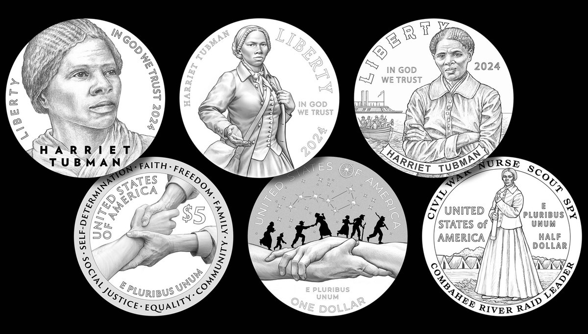 U.S. Mint Striking Ceremony for 2024 Harriet Tubman Coins on Nov. 28 coinnews.net/2023/11/24/u-s…