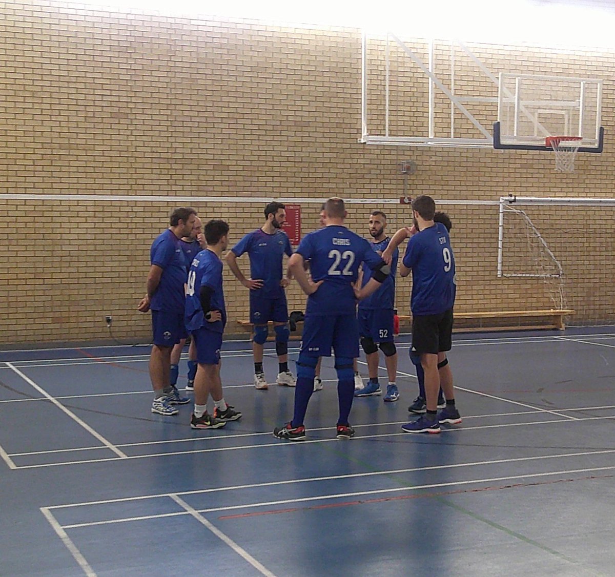 Our volley🏀 team, “Los Tigres” faced “Werewolves” in their first Herts Volleyball Assoc. league match! Although we lost 3-0, we showed great spirit and sportsmanship which our winning visitors recognised. 
Our next home match is on 25/11/23 v “The Hawks”. Good luck Los Tigres!