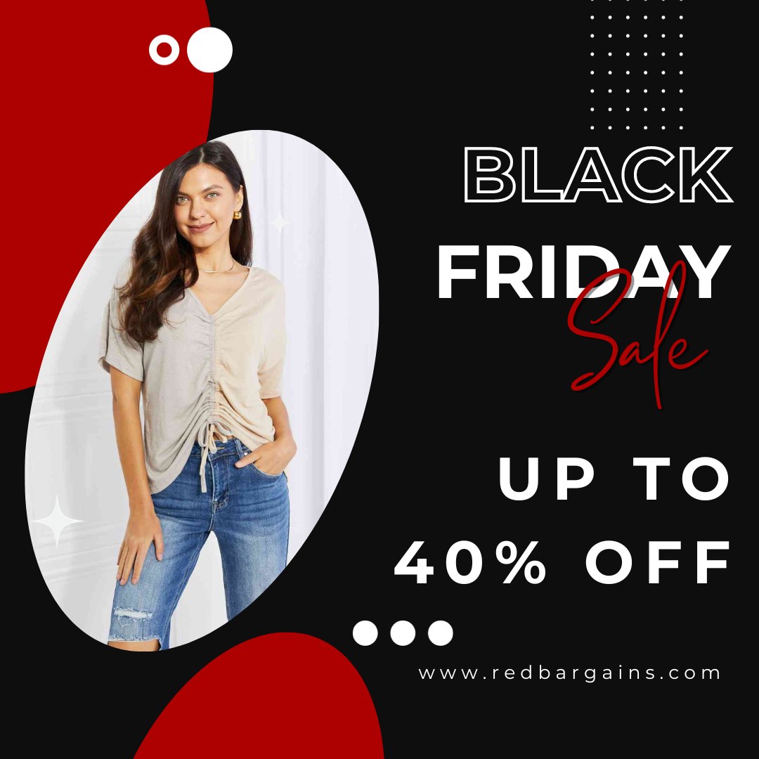 redbargains's tweet photo. Be sure to come by and check out what https://t.co/iCh5dXvXIi has on Black Friday special! Explore diverse styles and enjoy discounts up to 40%. Style yourself from top to bottom! #BlackFridayDeals2023 #BlackFriday #BlackFriday2023 https://t.co/rMVkbzyYrb