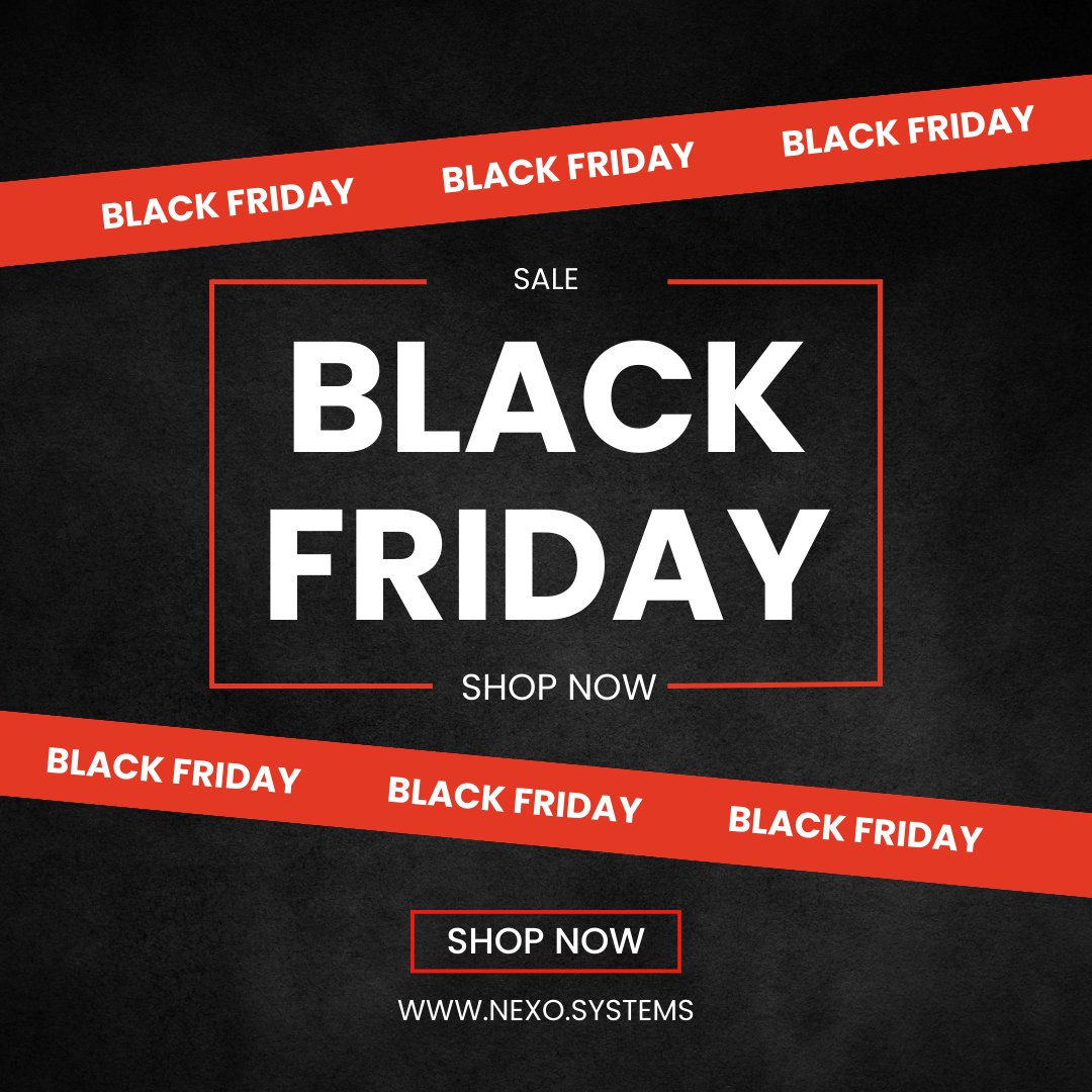 NexoSystemsDE's tweet photo. 🚀 Schnell sein lohnt sich! Unser BLACK DEAL M ist jetzt kurzzeitig nochmals 20% günstiger – nur 7,16€ statt 8,95€! 

🛍️💸 Sichere dir jetzt das unschlagbare Angebot zum #BlackFriday! Nur für kurze Zeit verfügbar. ⏳ 

#blackfriday #blackweek #nexosystems https://t.co/9t2frwKis9