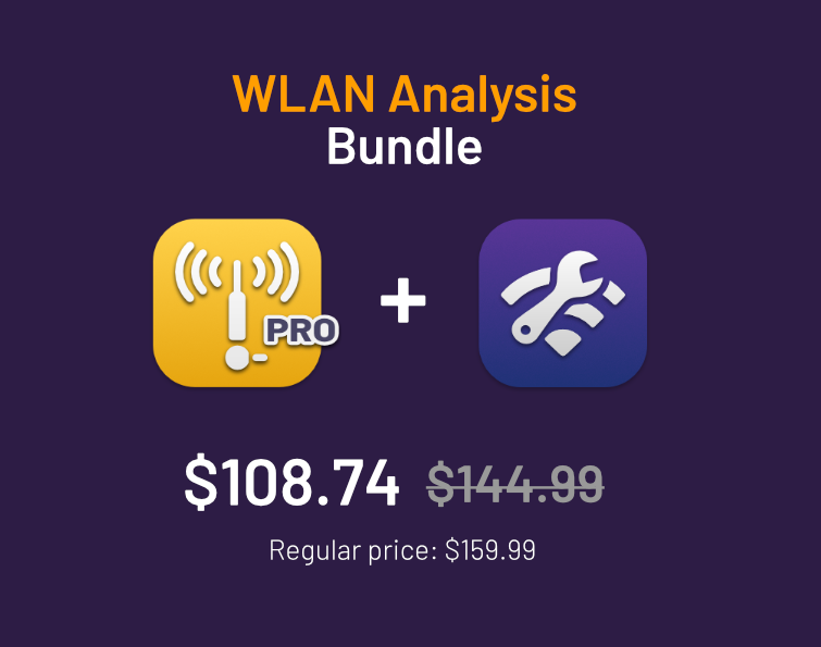 For a limited time, save 32% when you buy WiFi Explorer Pro 3 and Airtool 2 together. Use code: BF2023 buy.paddle.com/product/845902 #BlackFriday #CyberMonday