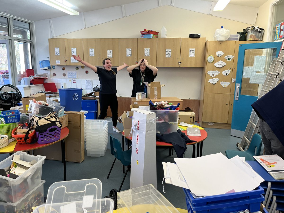 Our focus is the environment this year. The FUNdays Club at <a href="/fitzboa/">Fitzmaurice Primary</a> transformation begins. Why does it always have to get messier before it gets tidier 🫣 #fundays #environment