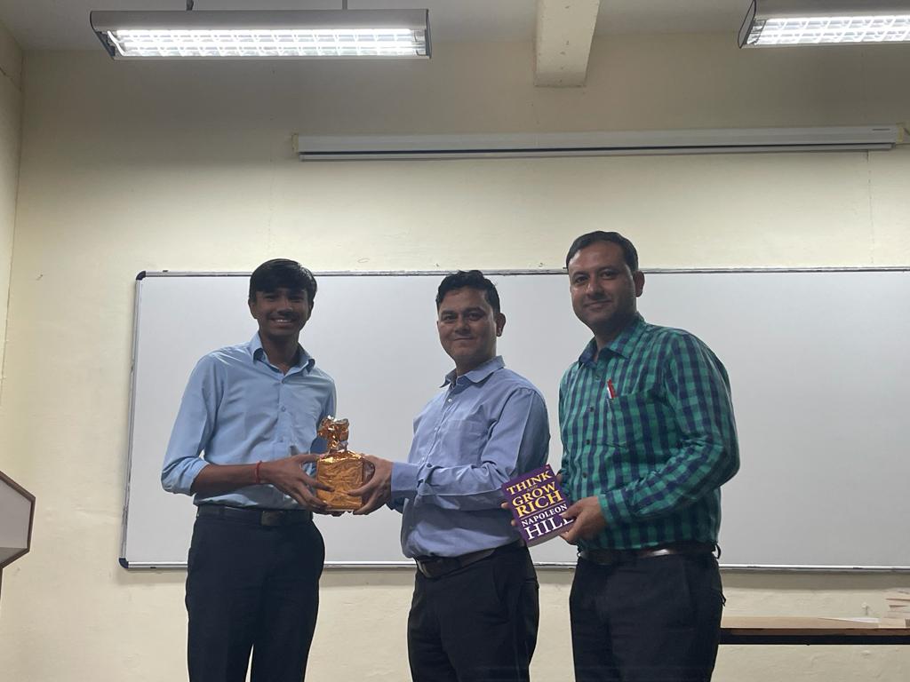 juet_official's tweet image. 🎉 Celebrating a momentous occasion as JUET Guna's ED-Cell proudly hosted an impactful Certificate Distribution Ceremony on November 24, 2023! 🌟
Heartfelt congratulations to all the recipients – your accomplishments fuel our pride and passion for excellence!
 #JUETGuna #EDCell