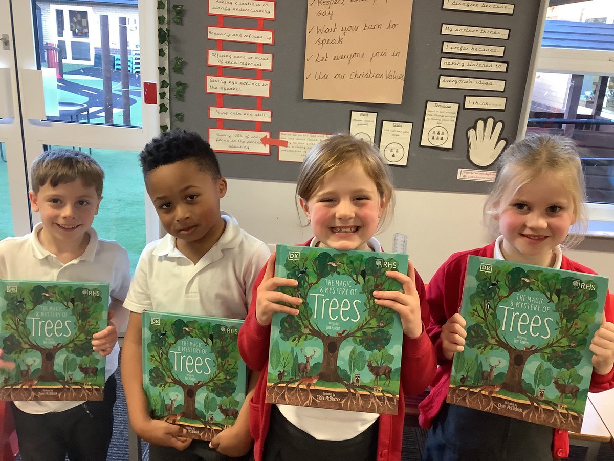 StPhilipsY2B's tweet photo. We have started reading a new book called, ‘The Magic and Mystery of Trees’ and the class are excited to dig in! #teamstphilipCEAP https://t.co/Cj4scVVrcB
