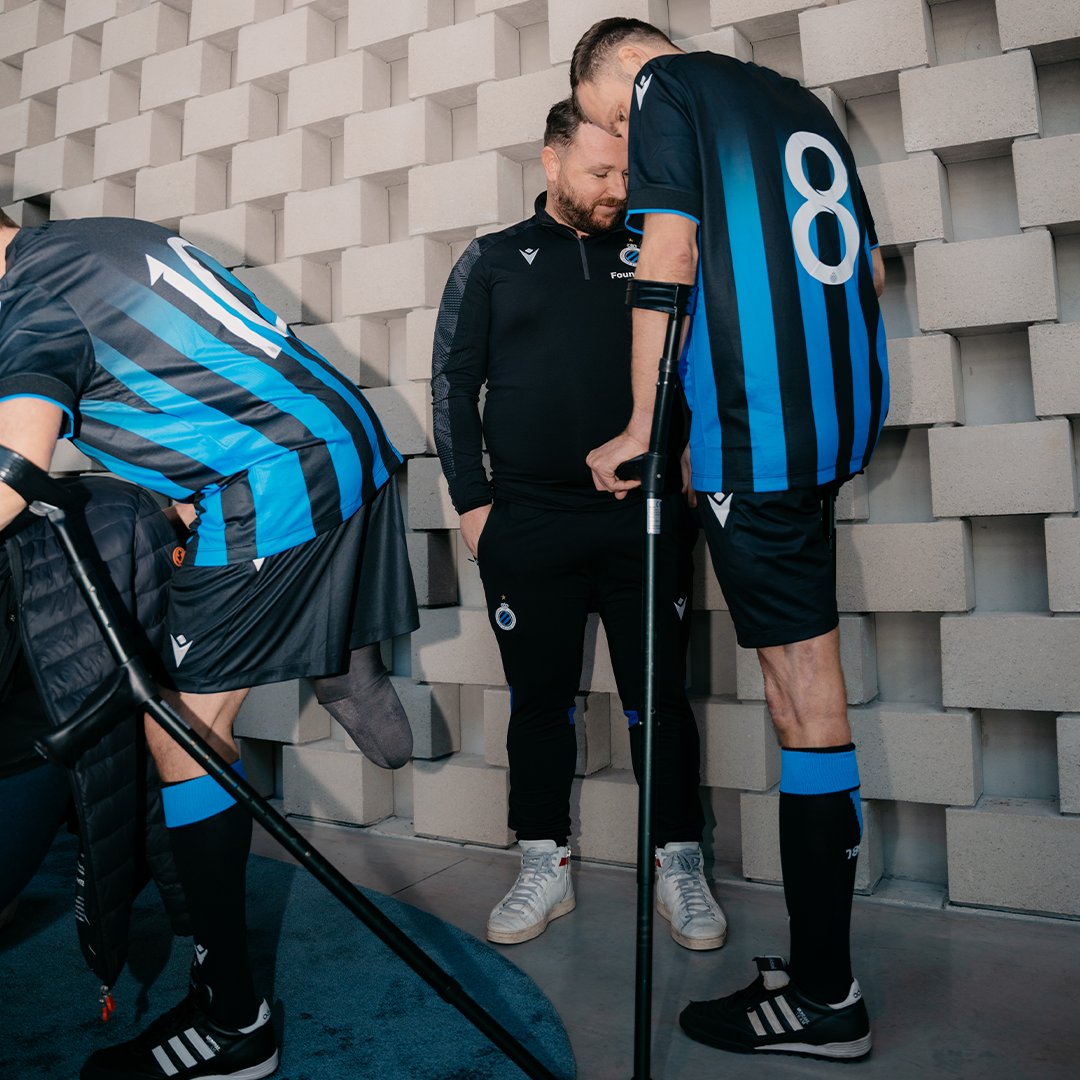 ClubBruggeFound's tweet photo. Welkom bij onze familie, Club Brugge Amp Team! ๐ฅฐ๐๐ค
โน๏ธ De Club Brugge Foundation zet op deze manier een nieuwe belangrijke stap naar inclusiviteit met de lancering van een nieuwe voetbalploeg voor mensen met een amputatie. #NobodyOffside #NoHeartNoGlory @EUErasmusPlus