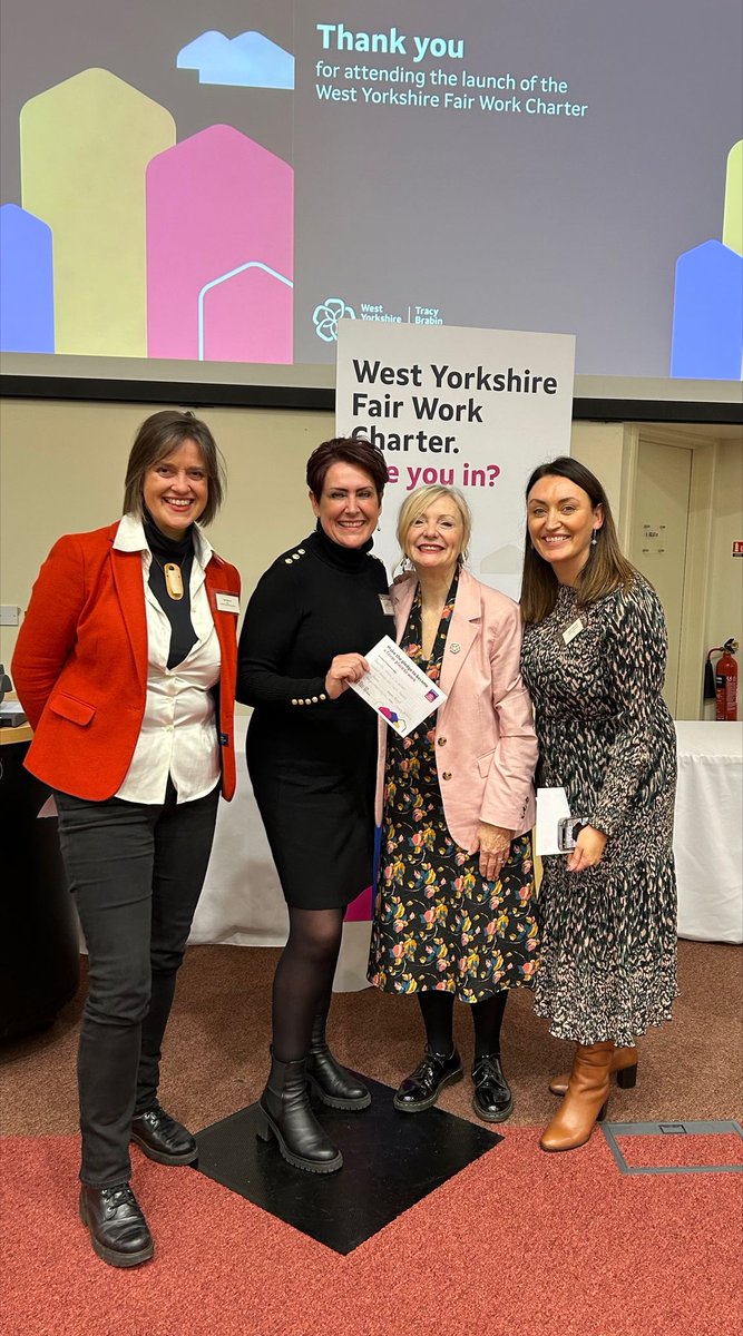 We were delighted to attend the launch of the @MayorOfWY's West Yorkshire Fair Work Charter today & to see so many local businesses have already adopted the charter🙌 . The @CIPD helped to develop the charter, which supports businesses to create a better future world of work.