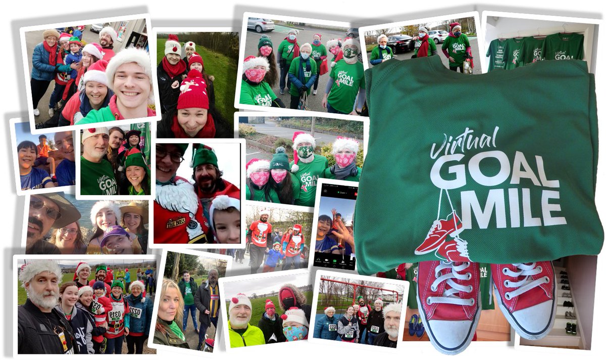 Team Flanagan has signed up for our annual #GoalMile on Christmas Morning 🏃‍♀️🏃‍♂️🏃‍♀️💃🕺🏃‍♂️🐈‍⬛ Find a Goal Mile near you and support @GOAL_Global this Christmas goalmile.org #GOALMile