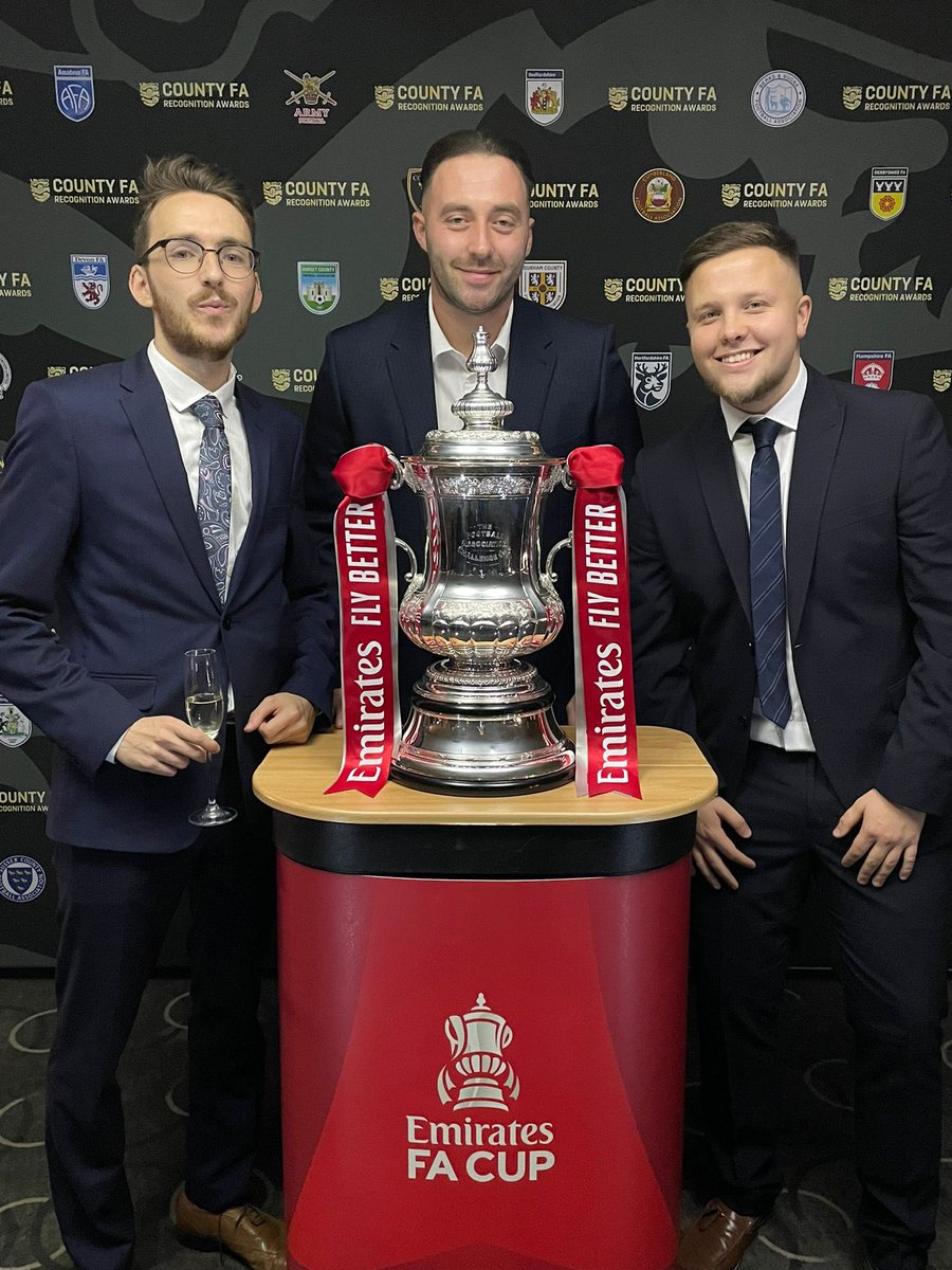 County FA Recognition Awards 2023 | 

An inspirational night, with an inspirational and winning team in the ‘Brand Engagement’ category for The Kent Football Show 🏆⚽️🔵

Roll on the next the episode going live on Thursday 30th November!

<a href="/KentFA/">Kent FA ⚽</a> #CFARA23