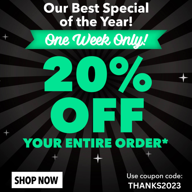 e3live's tweet photo. 💚Black Friday Savings at E3Live - Save 20%!
💚Use coupon code: THANKS2023
💚Offer valid through Nov. 30th, 2023.
#e3live #savebig #thankyou #brainon #bluemajik #healthyliving #stockup #organic #superfood #plantbased #nutrition https://t.co/9gVwIZvygl