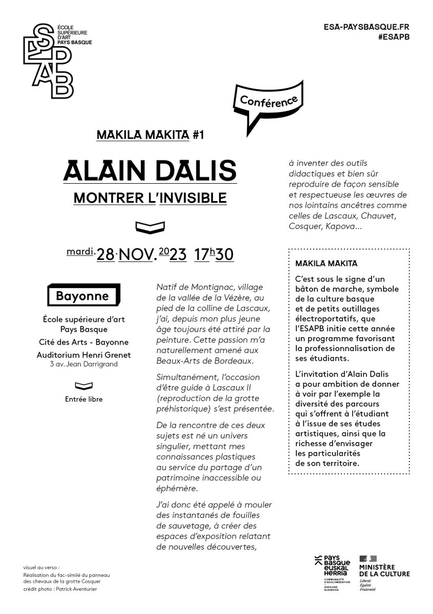ESAPB - École supérieure d'art Pays Basque tweet media