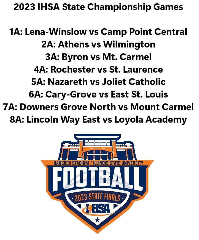 <a href="/CPLFCA/">Chicago Public League Football Coaches Association</a> Membership, check out the <a href="/IHSA_IL/">Illinois High School Association #IHSA</a> State Championship Contests (Classes 1A-8A) on either <a href="/wciu/">WCIU, The U</a> or @cw26chicago in the Chicagoland Area.

<a href="/CPLAthletics/">Chicago Public League Athletics</a>
<a href="/IHSFCA1/">IHSFCA</a>
<a href="/WeAreAFCA/">AFCA</a>
<a href="/NCMFC1/">National Coalition of Minority Football Coaches</a>

<a href="/ChicagosMayor/">Mayor Brandon Johnson</a>
@JiananShiCPSBoE

<a href="/mikeclarkpreps/">MikeClarkPreps</a>
<a href="/michaelsobrien/">Michael O'Brien</a>
<a href="/EDGYTIM/">Timothy “EDGYTIM” OHalloran</a>
<a href="/CoachBigPete/">Peter "Coach Big Pete" Leinweber</a>