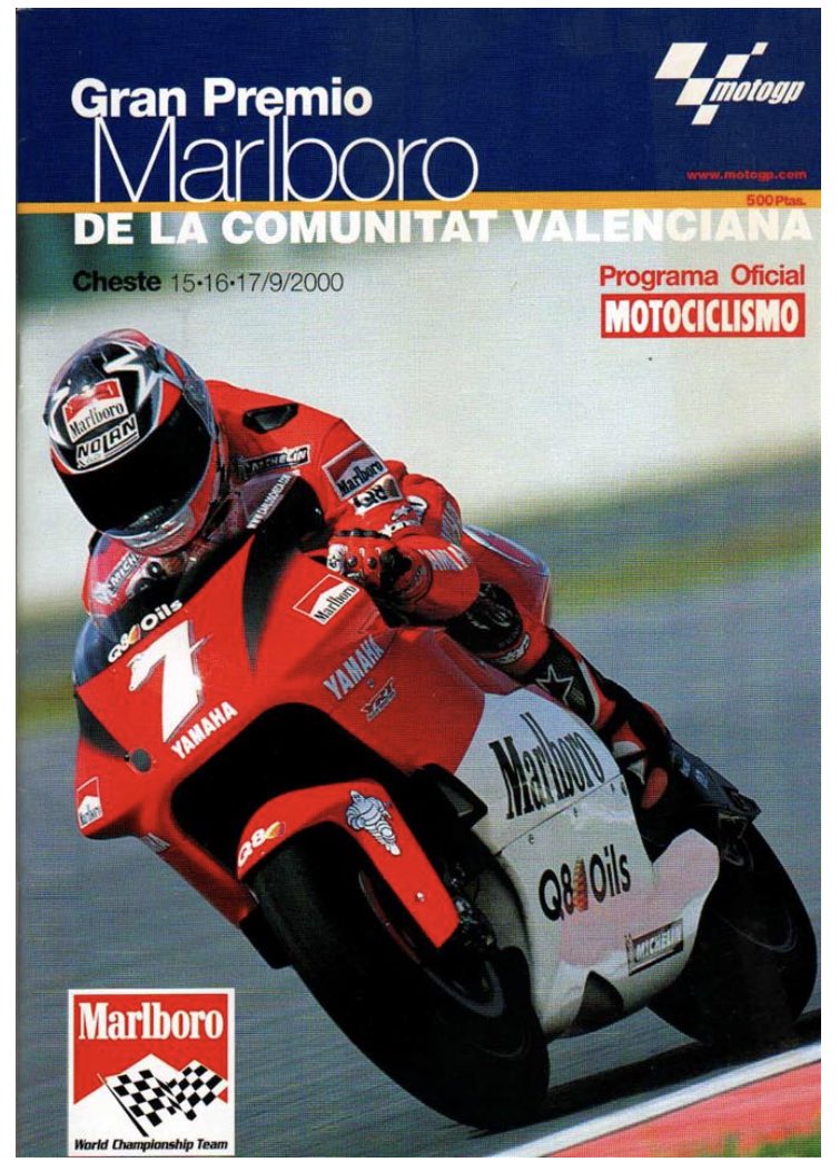 AntonioRamosGP's tweet photo. GP of Valencia 1999, 2000, 2001 and 2002 πͺπΈπ
#ValenciaGP #MotoGP #OldProgrammes https://t.co/0tCevqZsot