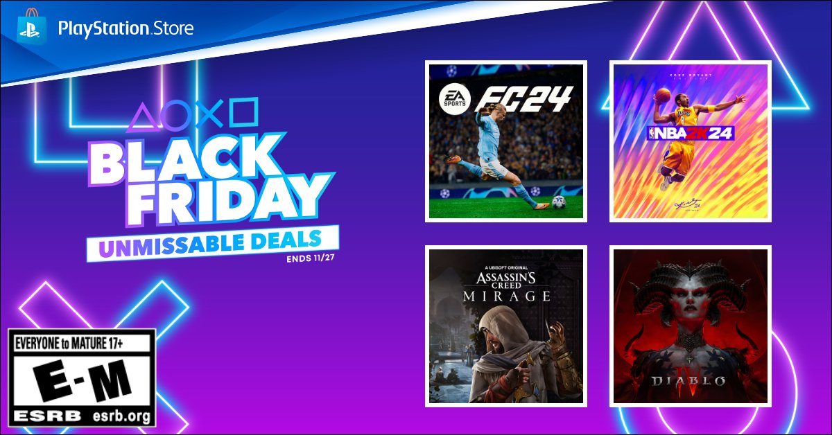 PlayStation on X: Time to talk turkey. Dig in to Black Friday