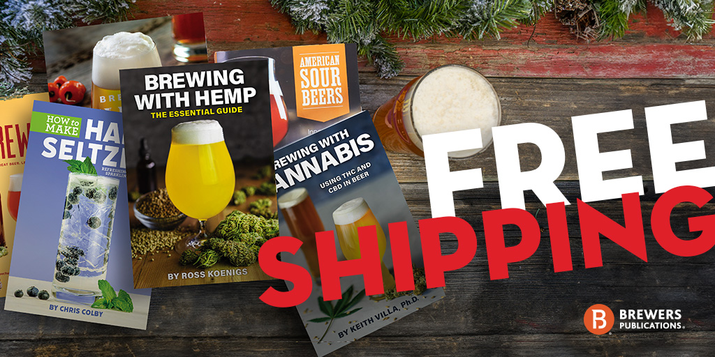 'Tis the saison for free shipping! Enjoy free standard U.S. shipping on orders of $50 or more—order by Dec. 15 for holiday delivery. brewerspublications.com
