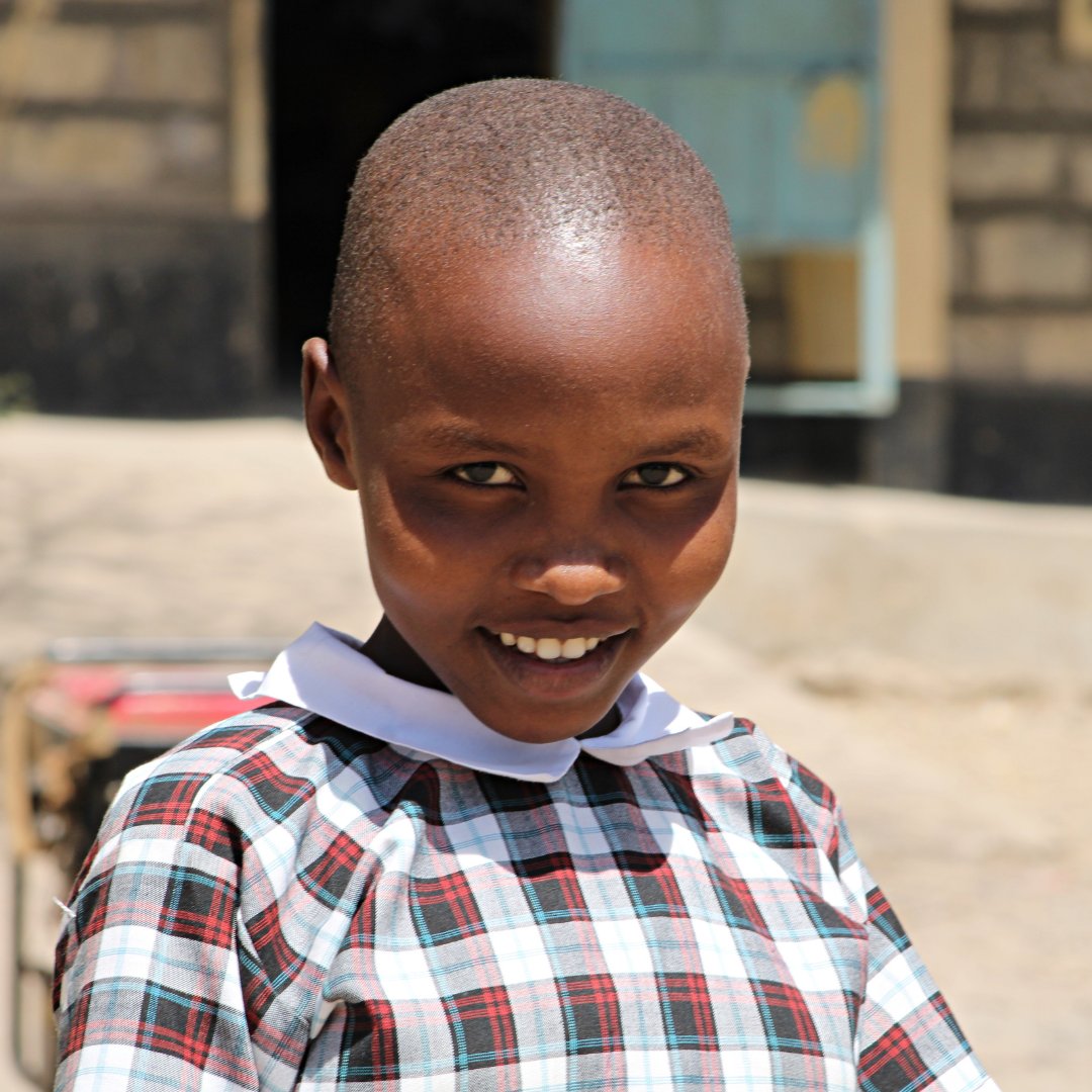 Meet Priscah! 👋 

She is a 13-year-old student at AIC Sunrise School in #Kenya who dreams of becoming a #pilot so she can see the world! 🌍 

“Water will help me get water for drinking. It will help me get #water for cleaning. It will help our school and our students.” 💙 #FOW