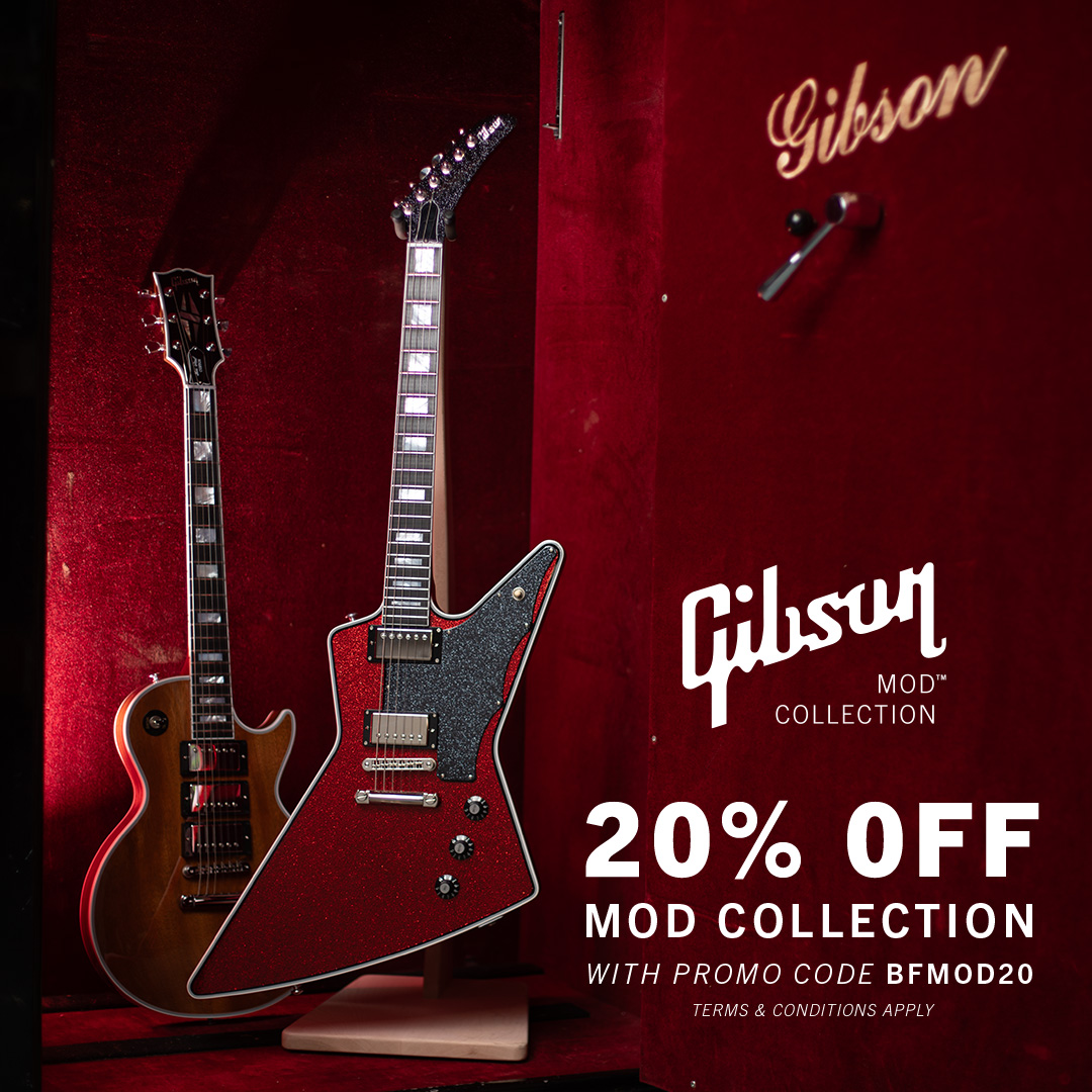 Rock The Halls This Holiday Season!

Today through Monday, Get 20% off all currently listed MOD Collection guitars by using the code “BFMOD20” at checkout. Click here to shop now: bit.ly/47r0Igb

#gibson #modcollection