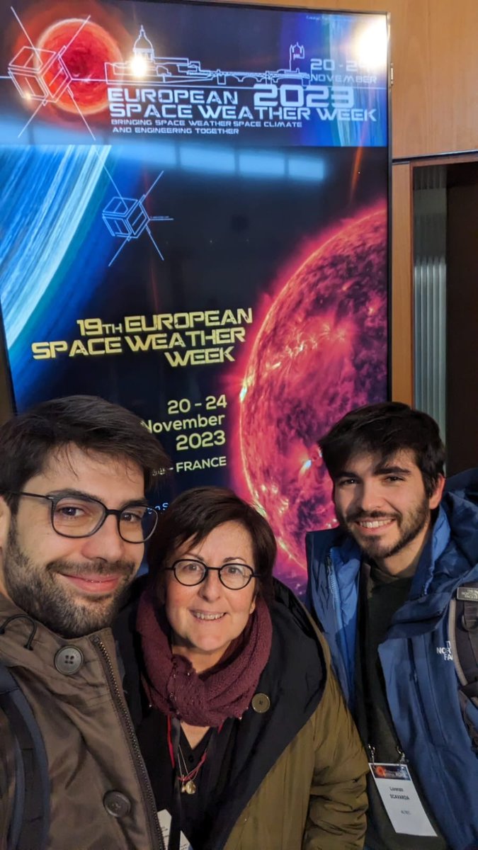 ALTECSpace's tweet photo. Updates from the European Space Weather Week 2023 in Toulouse! We presented projects that sparked interest in the science community. Thanks to our colleague’s contribution for the meaningful dialogues initiated with scientists
#ESWW2023 #SpaceScience #SpaceRadiation #SpaceWeather https://t.co/TVZUyO60Dv
