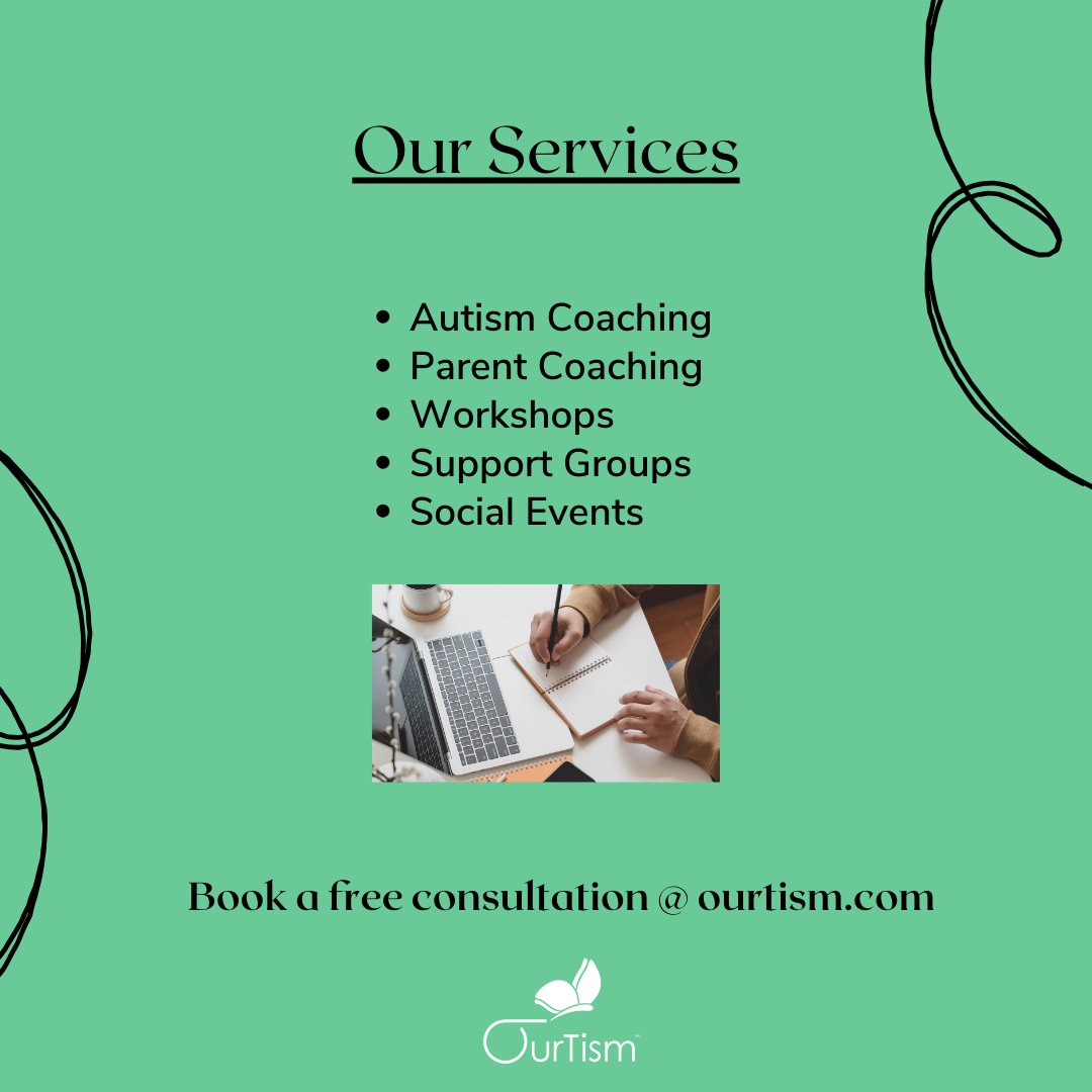 ourtism's tweet image. Book your FREE CONSULATION, and let us guide you! Click the link in our bio or visit us @ ourtism.com

#OurTismServices #OurTismEvents #Autism #ActuallyAutistic #Aspergers #AutisticSupport #Support #Autismcoaching
