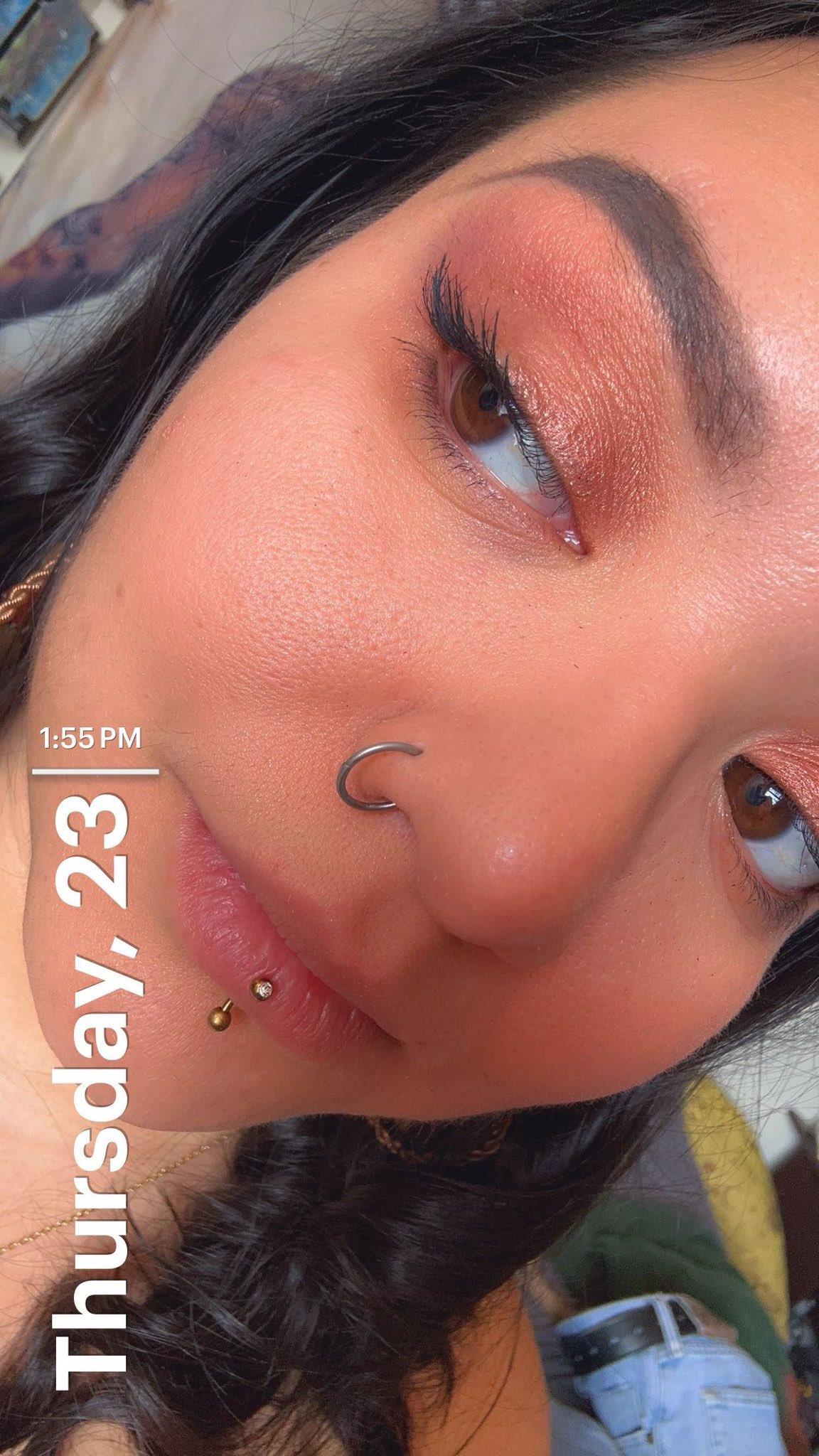 My lashes were a vibe yesterday. https://t.co/m3KFzRBBTv