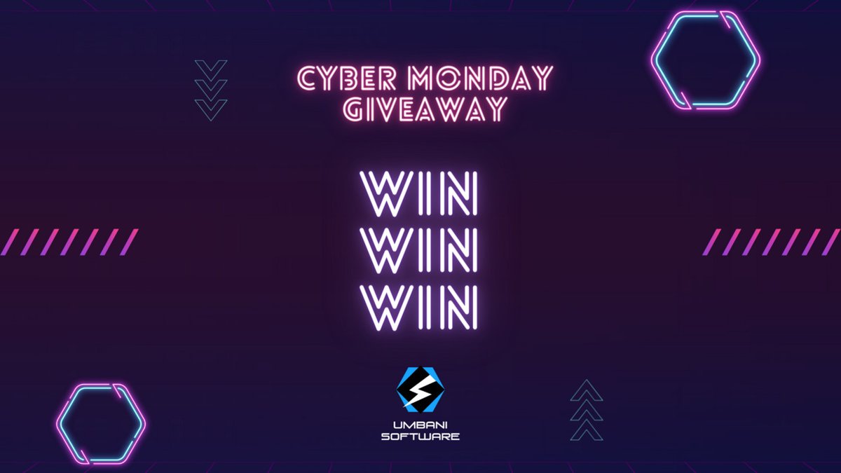 UmbaniSoftware's tweet photo. 🌟 Cyber Monday Giveaway: Your Path to Savings! 💻✅

Enter our giveaway, complete tasks for extra entries, and join us on Cyber Monday to discover if you've won amazing discounts on our packages.

https://t.co/TLAe3C26jH

#CyberMondaySavings #CyberMonday #Umbani https://t.co/vn3rASI1vf