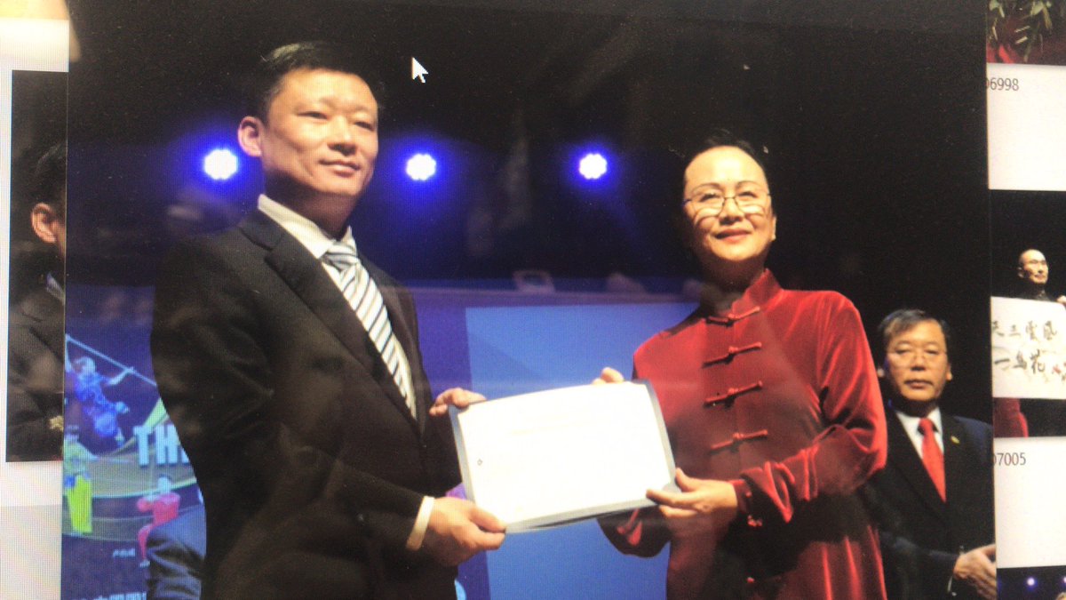 drlingluo's tweet photo. November 22, 2023

At this moment, it isn't easy to contain the excitement. Last week's regret has finally been compensated today. I prepared initially to attend the 16th World Wushu (Kongfu) Championships (from November 15-17) opening ceremony and participate in the Tai Chi group performance in Fort Worth. I Planned to seek guidance from Tai Chi Prince Chen Sitan and world champion Gao Jiamin and witness martial arts competitions worldwide. I even booked Hotels. However, After receiving an invitation from the Protocol Office of San Francisco to the APEC summit, l struggled breeen the Kong fu performance and as a special guest to attend the APEC summit Leaders Welcome Reception hosted by President Biden on the 15th.

With both events coinciding and torn between them, I reluctantly gave up the World Championships for APEC. After returning to Houston, I learned that the triumphant Chinese National Wushu Team would visit. I have excitedly presented the certificates of recognition to the delegation and organizers on behalf of Congresswoman Sheila Jackson Lee. I commend the team for spreading Chinese martial arts culture and fostering Sino-U.S. martial arts exchange.

As a beginner with a dream of martial arts, I had the honor of personally learning from Mr. Hu Baolin, the Chairman of the Yunan Wushu Association. He and Jet Li were both champions in a national championship game.  Less than half an hour before the evening event, he corrected my Tai Chi and Wudang Tai Chi Sword movements, guiding me in improving fundamental skills. Though brief, it was like a profound enlightenment, and I gained substantial benefits.

The performance by the Chinese National Wushu Team, winners of multiple championships at the 16th World Wushu Championships, received enthusiastic applause from the audience. The scene was vibrant, with many children at the front, captivated by the outstanding martial arts performances. It was the most exciting moment in my 20 years of attending community events. Chinese martial arts, with a rich history, are warmly welcomed in foreign lands, serving as ambassadors for promoting friendship between the U.S. and China. It was genuinely moving.

Thanks to Mr. Li Yongqiang and the Chinese National Wushu Team for their brilliant performances. They brought a visual feast to the Houston Chinese community, inspiring enthusiasm for martial arts among the audience, including young and older individuals.

I wish the delegation a fantastic journey in the U.S.!