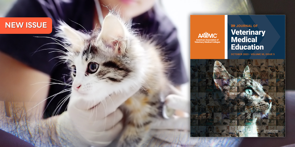 Journal of Veterinary Medical Education (JVME) tweet media
