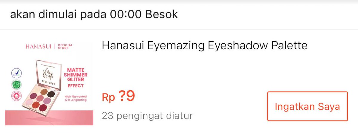 Afflz19's tweet photo. Rp 99 | 00.00 WIB

Hanasui Eyemazing Eyeshadow Palette 

https://t.co/pUi6GbWMpn https://t.co/OXuBBoysO9