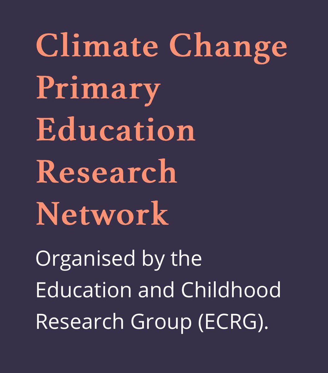 Climate Change Primary Education Research Network - please follow link for info about the next meeting and joining - free, online, all welcome @GurpinderLalli @wlv_uni and Jennifer Rudd @SwanseaUni presenting 7th Dec uwe.ac.uk/events/climate… @UWE_Education @GlobalGoalsCtre