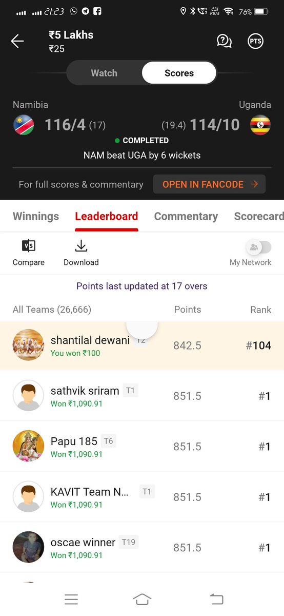 fantasycricket@life tweet media