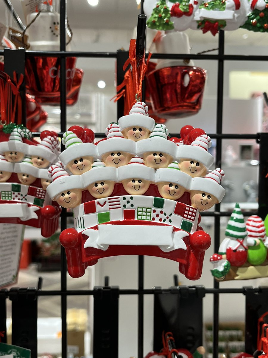 Went holiday decoration shopping today. What does it say about me that this ornament scared me to my core…