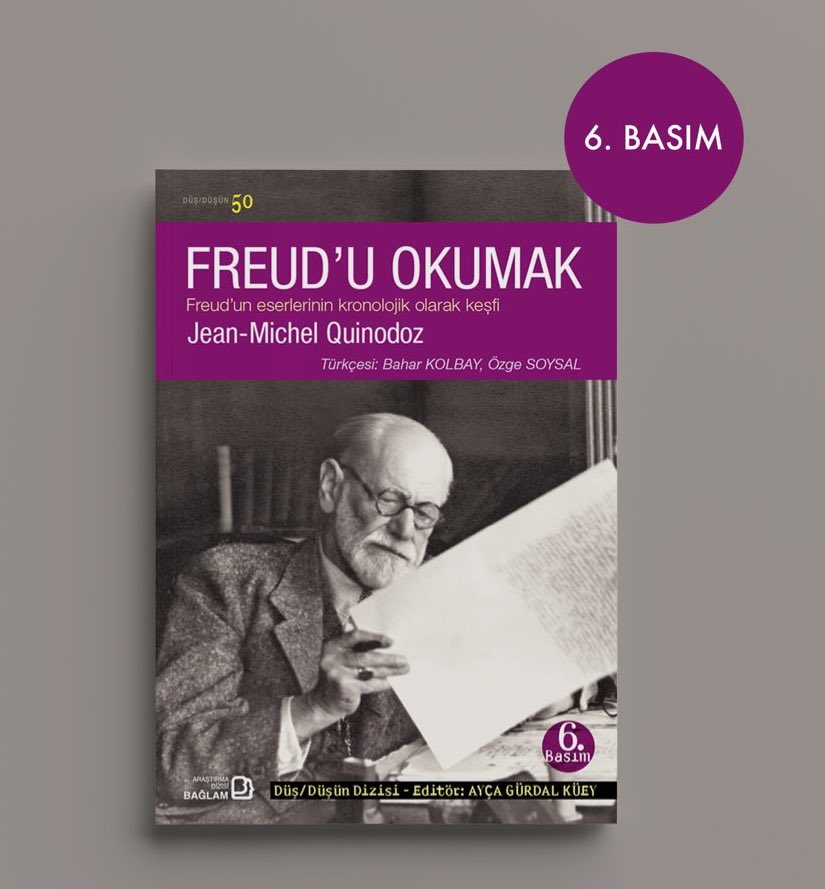 Jean-Michel Quinodoz’un “Freud’u Okumak” kitabının altıncı baskısı yapıldı! baglam.com/home/book/freu… #bağlam #bağlamyayınları #bağlamyayıncılık #freud