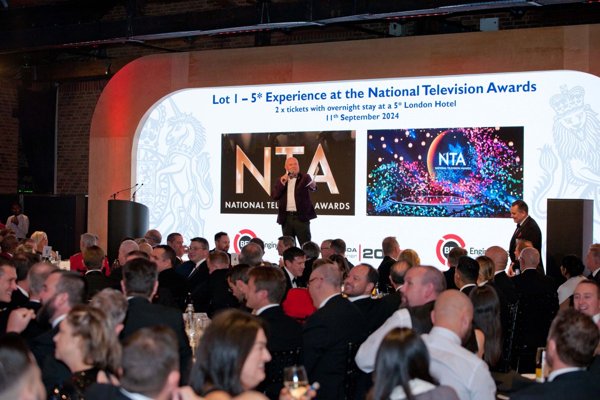 BELEngineering_'s tweet photo. We had a fantastic evening sponsoring @MBDAGroup at their annual charity dinner! 🎉

The evening raised an incredible £250,000, which will support a range of charities. Our donation awarded the lucky winner two tickets to the National Television Awards. 🌟

#charity #MBDA https://t.co/Y573Xxghm5