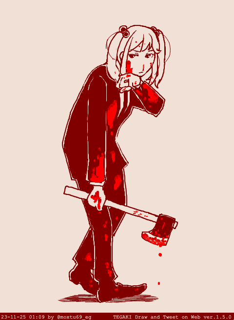 >2RTされたらあなたは女装(男装)している推しを描きましょう #tegaki_dt 