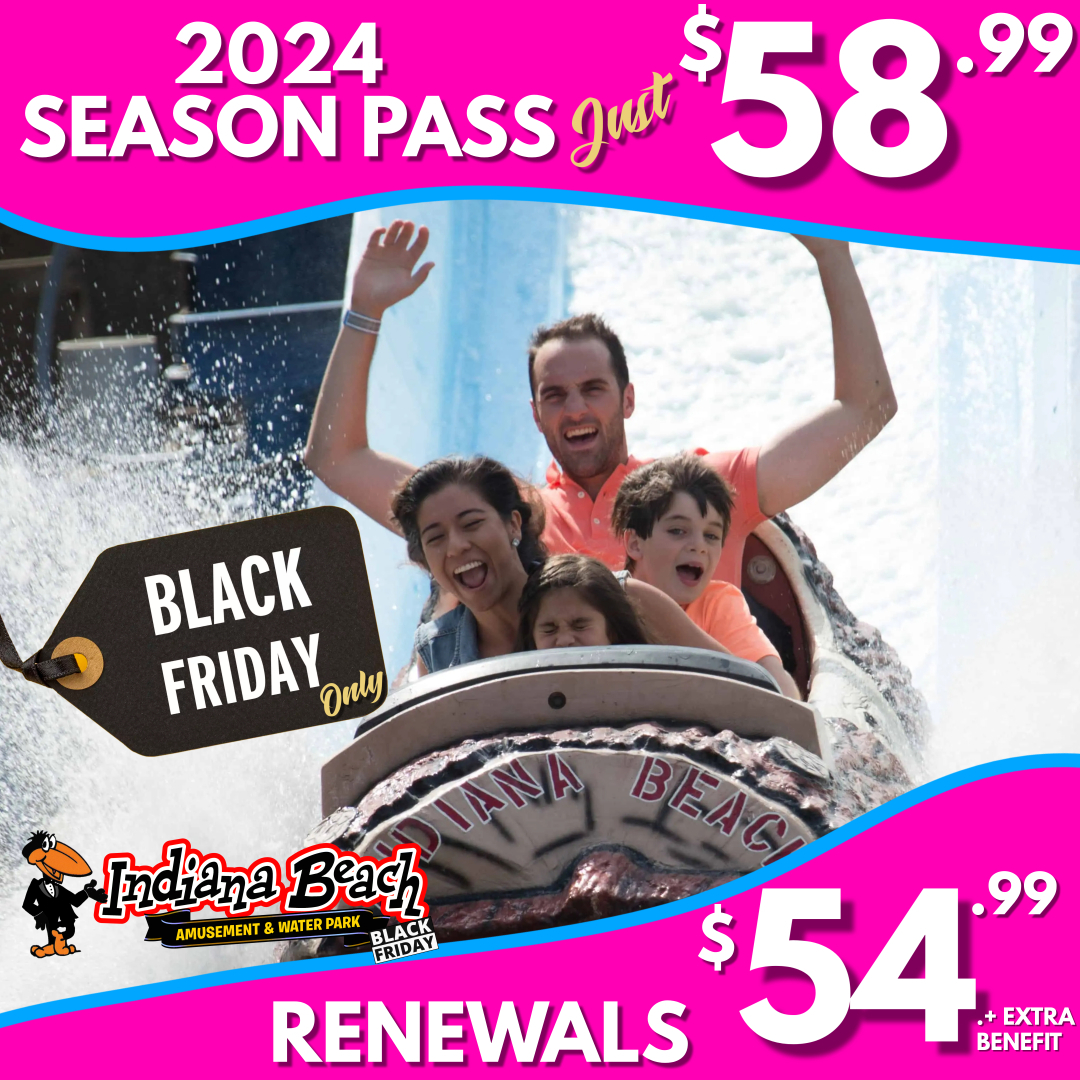 IndianaBeach's tweet image. Our unbeatable Black Friday Sale is in full swing, offering you the chance to secure an unforgettable 2024 Season at the lowest prices of the year. Act fast before it's too late – prices will increase at Midnight!

indianabeach.com

#indianabeach #blackfriday2024