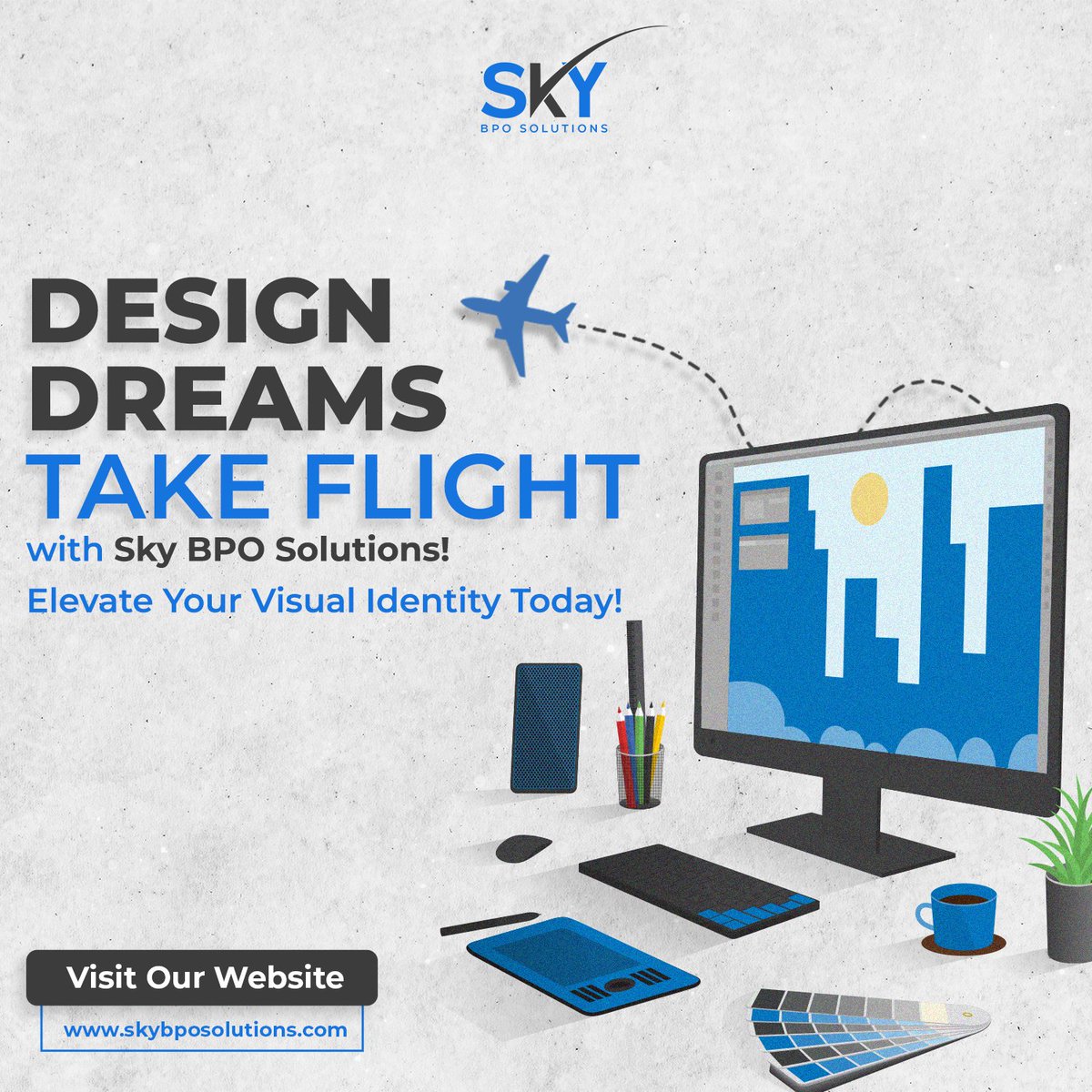 skybposolutions's tweet image. Soar to new design heights with Sky BPO Solutions! Transform your brand identity through captivating designs. Ready to take flight? Contact us now! skybposolutions.com/contact/
.
.
.
#graphicdesigner  #visualart #graphicdesignservices #branding #brandingidentity #skybposolutions