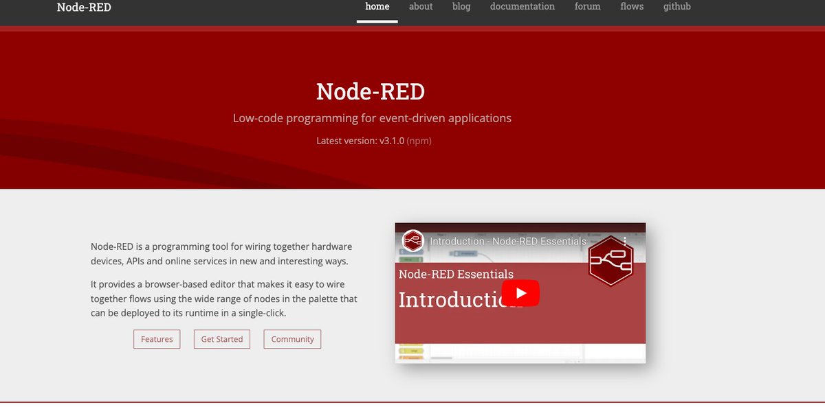 jaredctate's tweet image. How is it Nov 2023 & I have never heard of #NodeRed? Very cool flow programing tool in Node.js. Just hooked my solar system to smart switches & more. Very powerful tool that can be used w/ #blockchain tech to help secure #IoT devices! #DigiByte #Bitcoin nodered.org