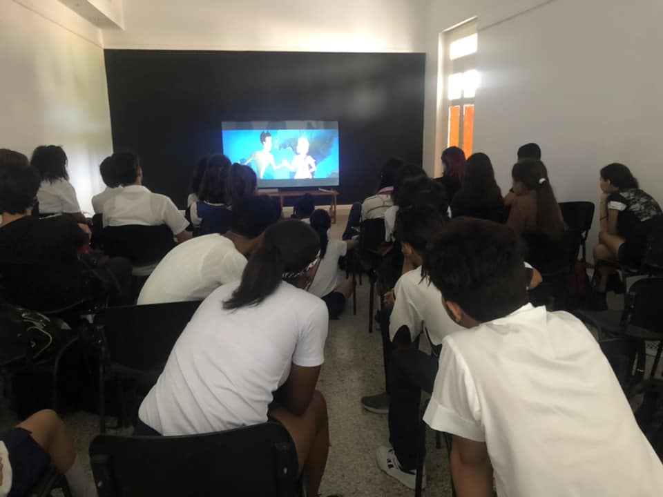 AnimacionIcaic's tweet photo. Presentación del largo “La Súper” de Ernesto Piña ante estudiantes y profesores de la Academia Nacional de Bellas Artes San Alejandro.
Producción #AnimadosICAIC
#CubaEsCultura #AnimadosICAIC #cine #cineanimacion
#LaSuper #ICAIC #SanAlejandro #armonia https://t.co/jVAVtNj1JC
