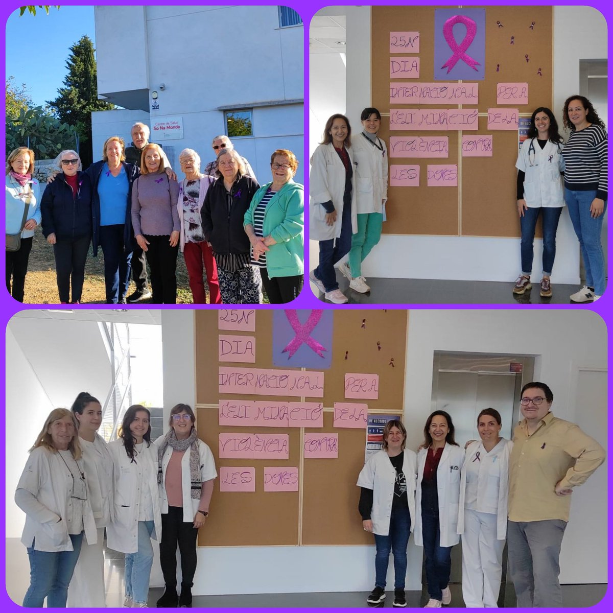 #25N Dia Internacional per a l'eliminació de la violència contra les dones. 

#niunamés
#violenceagainstwomen 

<a href="/apmallorca/">Gerència d'Atenció Primària de Mallorca</a> 
<a href="/incaciutat/">Ajuntament d’Inca</a> 
<a href="/ajuntamentSelva/">Ajuntament de Selva</a>