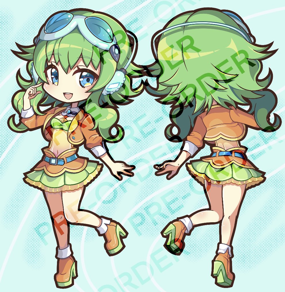 My new Gumi synthV charm is now available for preorder! If you buy