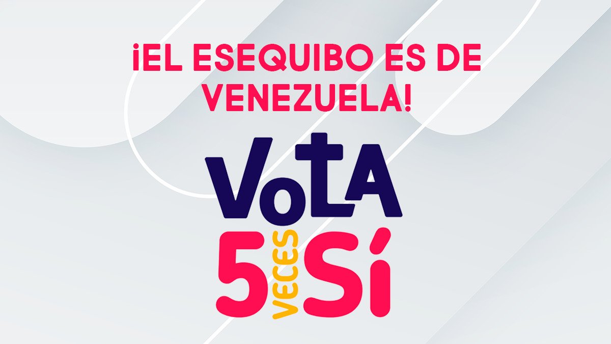 ⚓ #24Nov 🇻🇪 El único recurso que aceptamos para resolver la controversia por el Esequibo es el Acuerdo de Ginebra de 1966 📜 El #3deDiciembre dejamos las diferencias y nos unimos por un bien común ¡5 veces Sí por nuestra Venezuela Toda! 💛💙♥️ #ElEsequiboEsNuestro