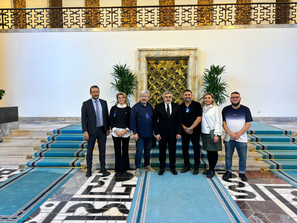 UIDBottrop's tweet image. Hatay Milletvekili Hüseyin Yayman Beyefendi bizleri Mecliste ağırladı çok teşekkür ederiz. 

Vielen Dank für den Empfang im Parlament, Herr Hüseyin Yayman, Abgeordneter von Hatay.