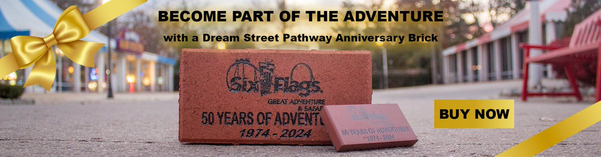 SFGrAdventure's tweet photo. Sharing a message with a loved one with a Dream Street Pathway Anniversary Brick is priceless. On sale now: https://t.co/S1ZitZQmNf https://t.co/VydJlYJZAG