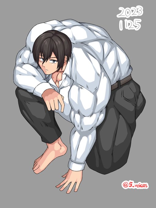 ポートレボディビル模写。 