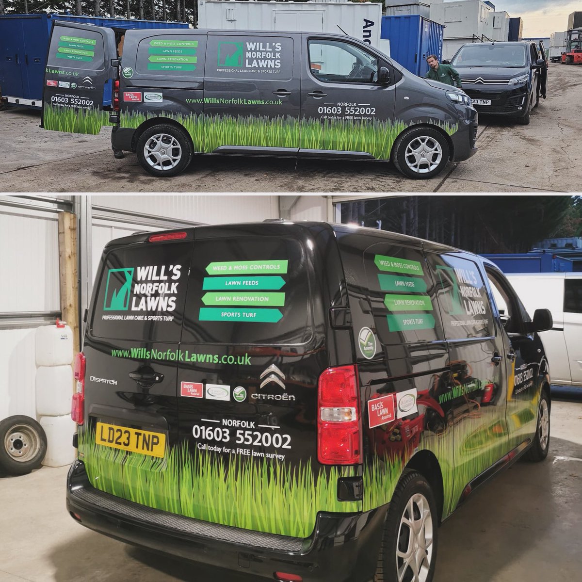 Two new vans added to the fleet! 🚐