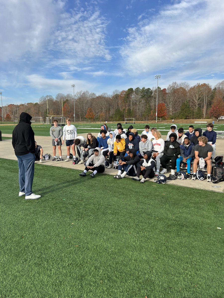 LHSRamFootball's tweet photo. Thank you to former Lafayette great, Lawrence Taylor, for coming out and encouraging the Rams before the game tomorrow. 🏈🐏🏈🐏🏈 https://t.co/aFHPWcscwX