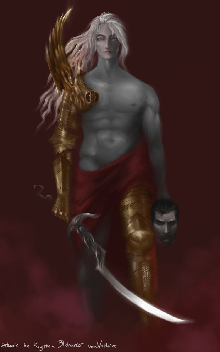 vanVoltaireart's tweet photo. @warhammer my art of Fulgrim <3 https://t.co/G8N8oA8cru